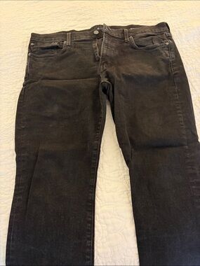 Madewell Men's Black Slim Straight Jeans